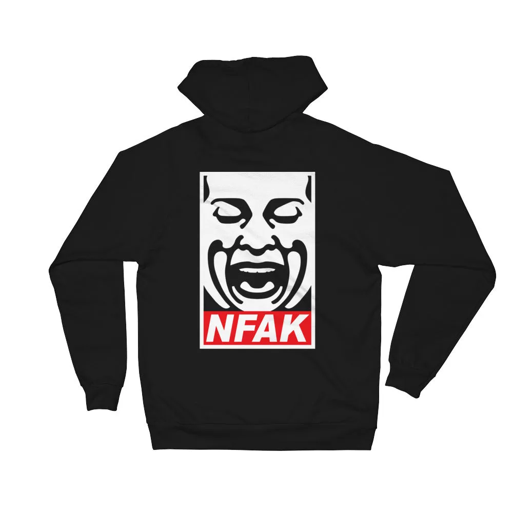 NFAK - NUSRAT FATEH ALI KHAN - CLASSIC ICON - BLACK HOODIE