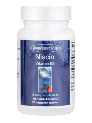 Niacin Vitamin B3 90 Capsules