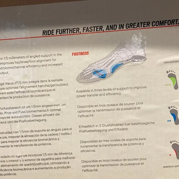 NIB body Geometry Sport bike shoes