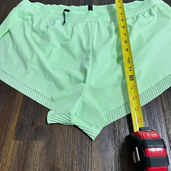 Nike AeroSwift Dri-FIT ADV 3&quot; Running Shorts Green FN2328-376 Women’s Sz XXL