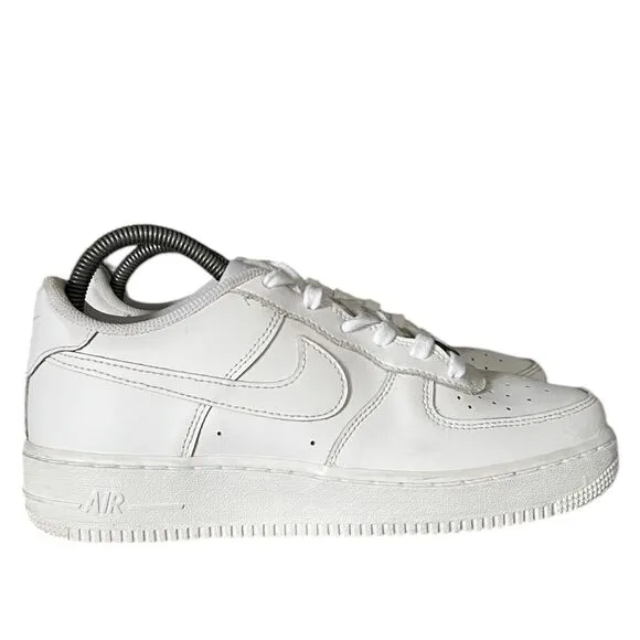 Nike Air Force 1 GS Sneakers Youth 6.5Y White/White 314192-117 Shoes 314192-117