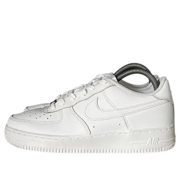 Nike Air Force 1 GS Sneakers Youth 6.5Y White/White 314192-117 Shoes 314192-117