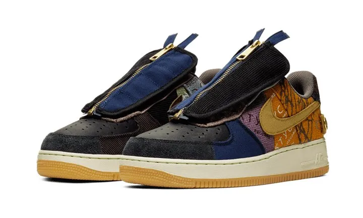 Nike Air Force 1 Low Fossil Travis Scott