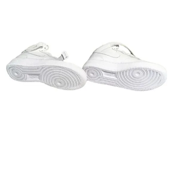 Nike Air Force 1 White Sneakers Size 6.5Y - Streetwear, Classic, Sporty