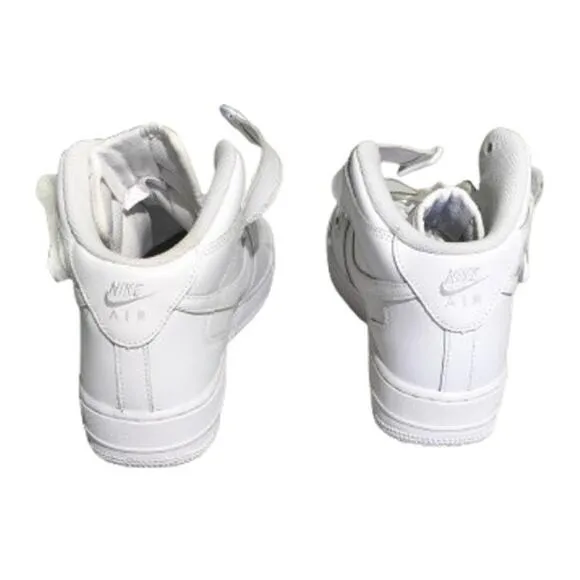 Nike Air Force 1 White Sneakers Size 6.5Y - Streetwear, Classic, Sporty