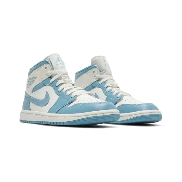 Nike Air Jordan 1 Mid University Blue 2022 W