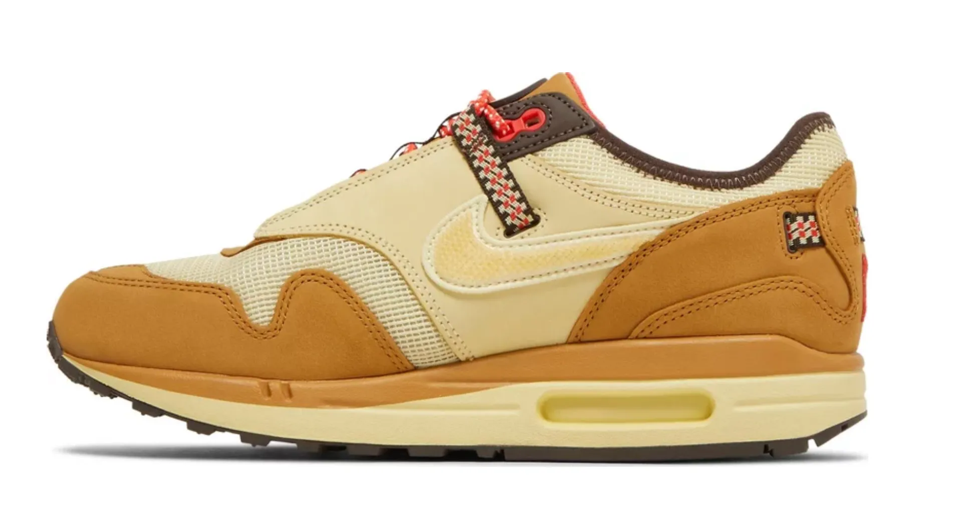 Nike Air Max 1 Travis Scott Cactus Jack Wheat Lemon Drop