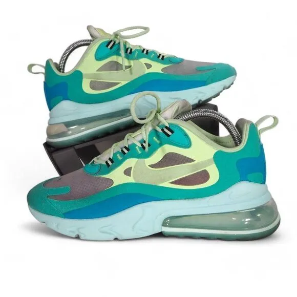 Nike Air Max 270 React 'Psychedelic Art' Sneakers AO4971-301 Men's 8
