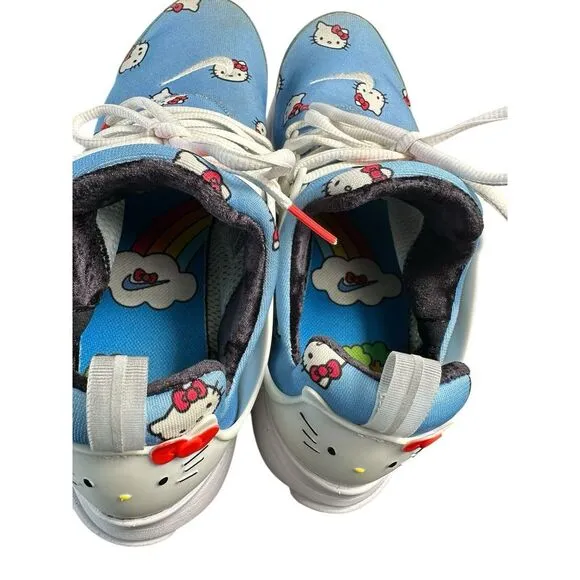 Nike Air Presto x Hello Kitty Men's Size 12‎ Shoes Blue White Sneakers #S156-10