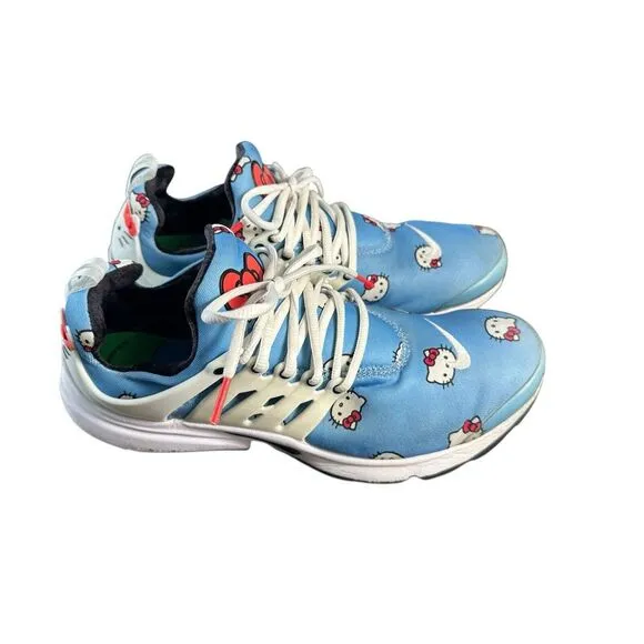 Nike Air Presto x Hello Kitty Men's Size 12‎ Shoes Blue White Sneakers #S156-10