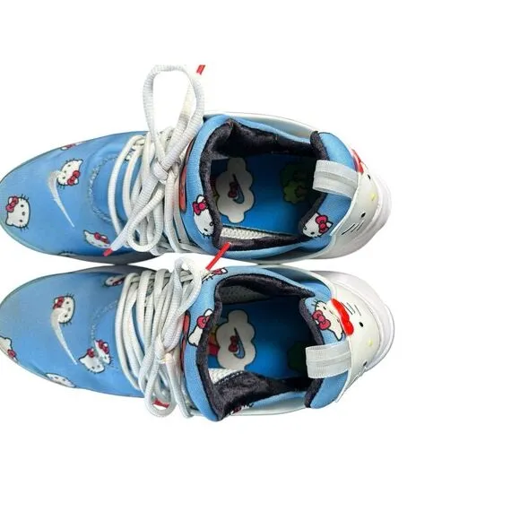 Nike Air Presto x Hello Kitty Men's Size 12‎ Shoes Blue White Sneakers #S156-10