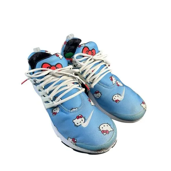 Nike Air Presto x Hello Kitty Men's Size 12‎ Shoes Blue White Sneakers #S156-10