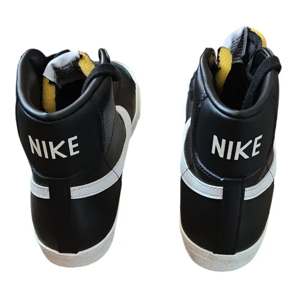 Nike Blazer Mid 77 Black Sail And White Sneakers