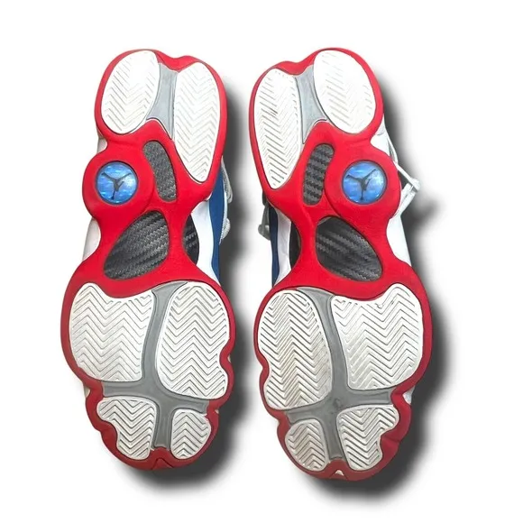 Nike GS Air Jordan 6 Rings White/True Blue 323419-140 SIZE:6Y/ W6.5/7