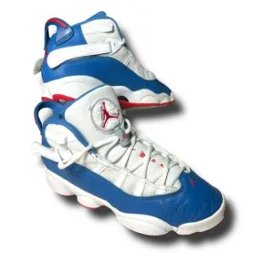 Nike GS Air Jordan 6 Rings White/True Blue 323419-140 SIZE:6Y/ W6.5/7