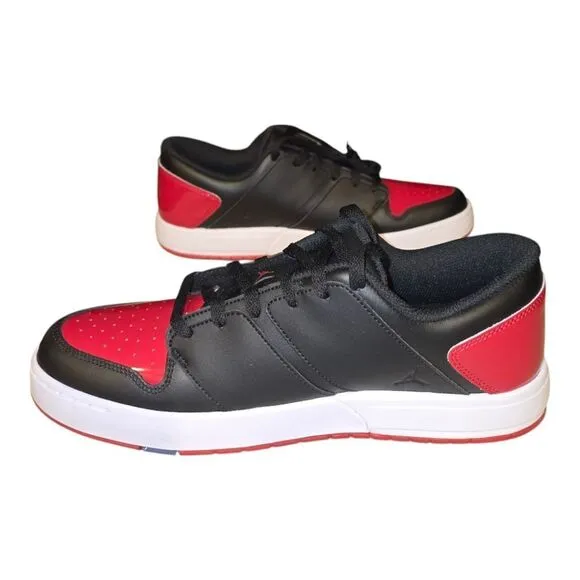 Nike Jordan Nu Retro 1 Low Shoes Varsity Red, Black DV5141-006 Men's Size's New
