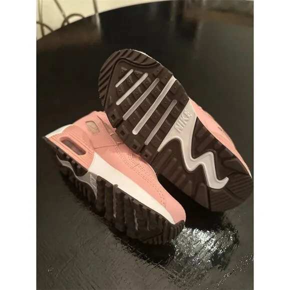Nike Kids Air Max 90 Toggle Sneakers Pink Size 11 Shoes