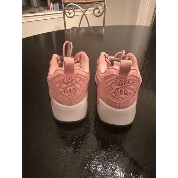 Nike Kids Air Max 90 Toggle Sneakers Pink Size 11 Shoes