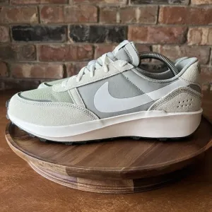 Nike Men's Waffle Nav Suede Jade Horizon Green Walking Sneakers Shoes Size 10.5