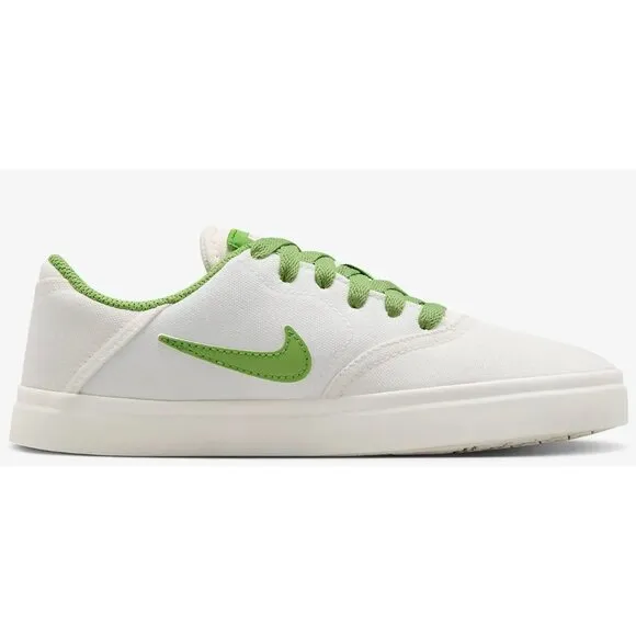 Nike SB Check Canvas GS Skate Shoes Phantom / Chlorophyll NEW