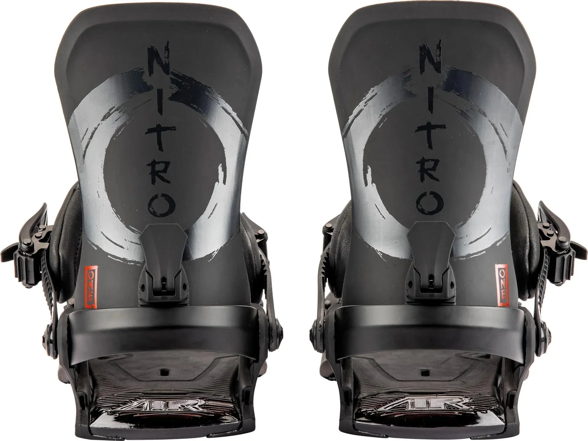 Nitro One Mens Snowboard Bindings Samurai
