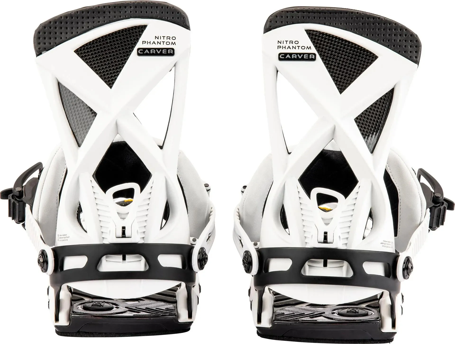 Nitro Phantom Carver Mens Snowboard Bindings Trooper