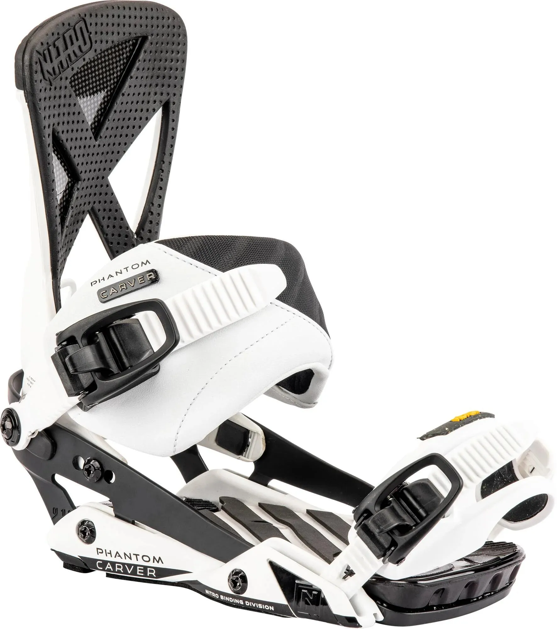 Nitro Phantom Carver Mens Snowboard Bindings Trooper