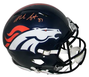 NOAH FANT AUTOGRAPHED DENVER BRONCOS FULL SIZE SPEED AUTHENTIC HELMET BECKETT