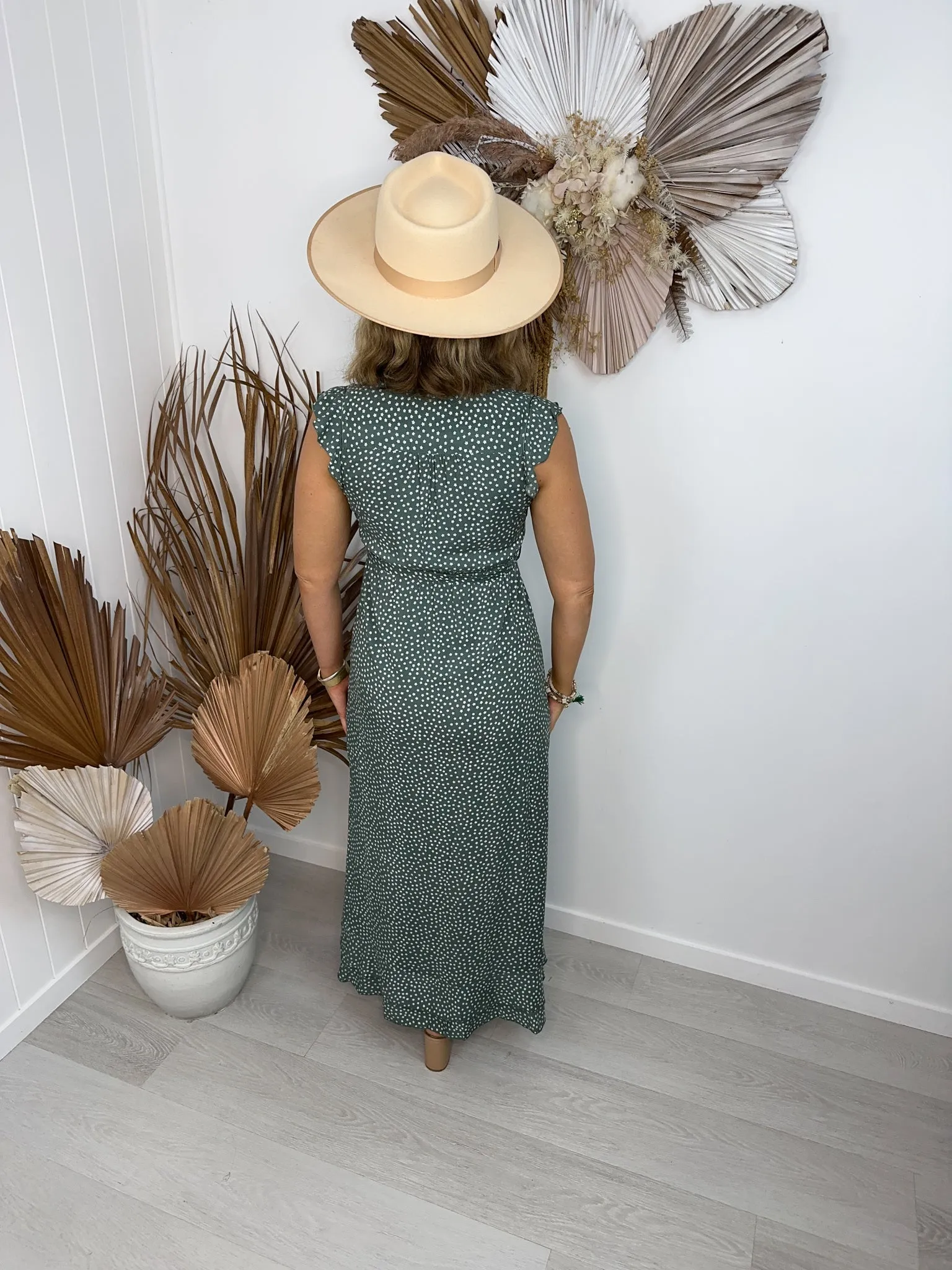 Norah Dress -Sage