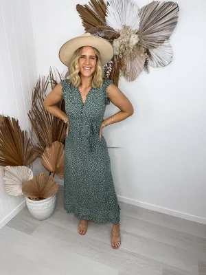 Norah Dress -Sage