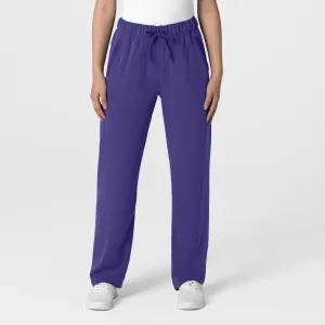 Nova 5232 Stovepipe High-Low Hem Scrub Pants Grape