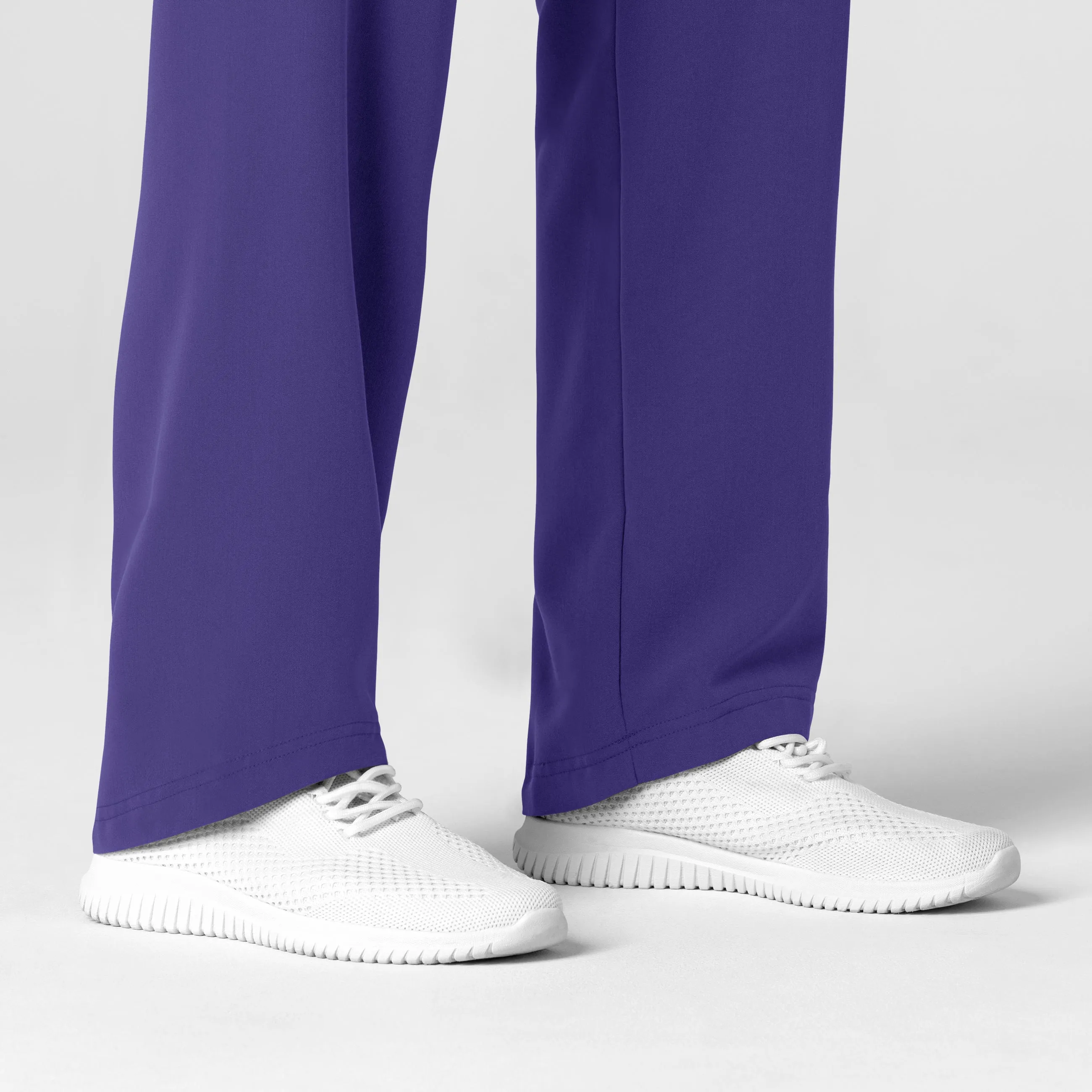 Nova 5232 Stovepipe High-Low Hem Scrub Pants Grape