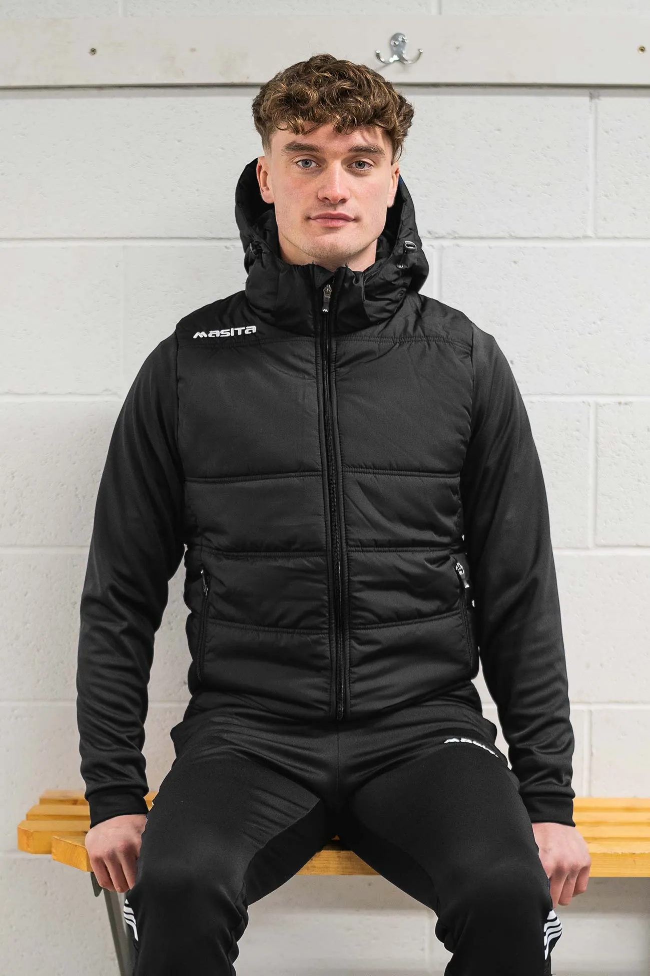Nova Padded Jacket Black/White