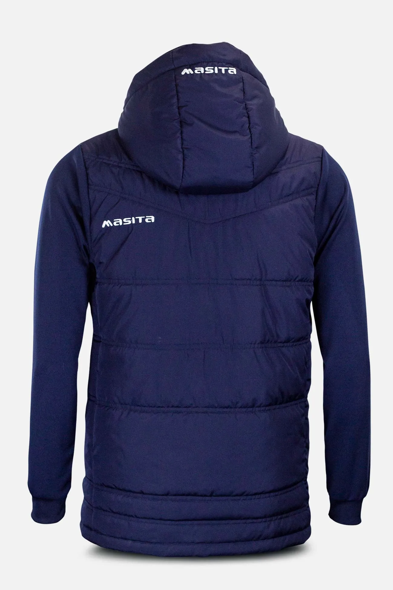 Nova Padded Jacket Navy/Maroon/White