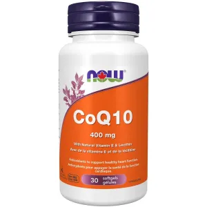 NOW CoQ10 400mg 30 Gels