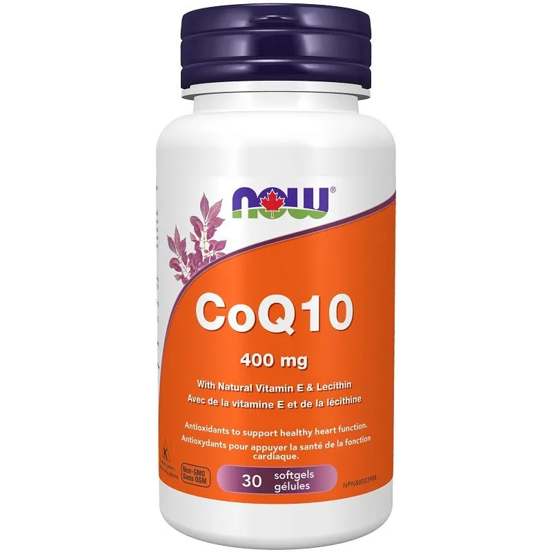 NOW CoQ10 400mg 30 Gels