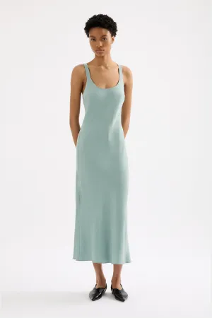 Nude Lucy Ren Cupro Slip Dress - Capri
