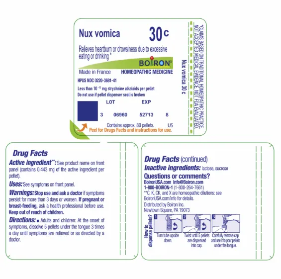 Nux Vomica 30c