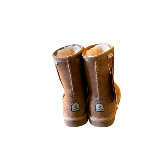 NWT Bearpaw Girls Youth Size 1 Elle Youth Iced Coffee Boots