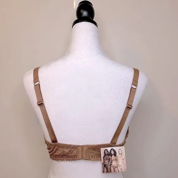 NWT Dorina Tone-On-Tone Isabelle Nude Underwire T-Shirt Bra in Medium Size 40C