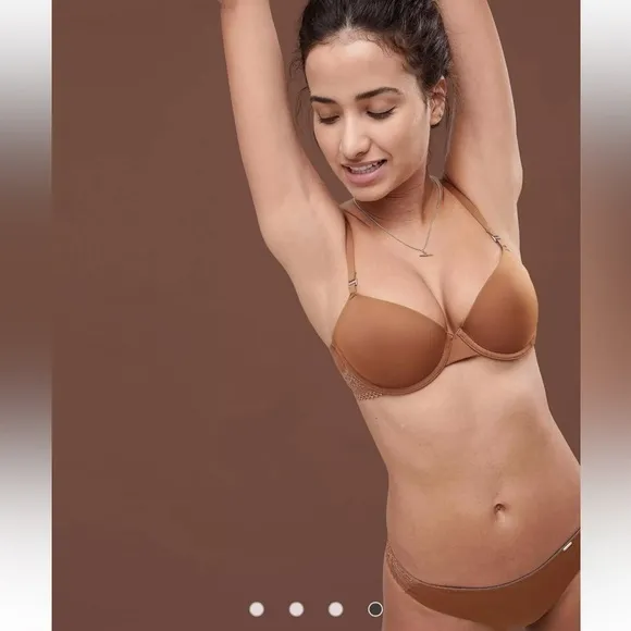 NWT Dorina Tone-On-Tone Isabelle Nude Underwire T-Shirt Bra in Medium Size 40C