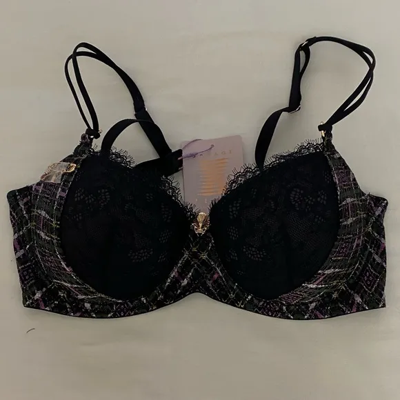 NWT Savage X Fenty by Rihanna A Little Tart Balconette Bra Size 36D.