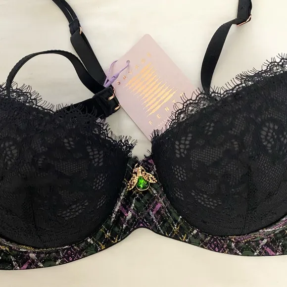 NWT Savage X Fenty by Rihanna A Little Tart Balconette Bra Size 36D.