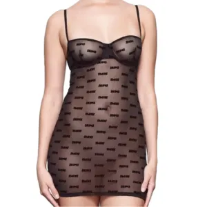NWT! SKIMS After Hours Slip Dress ONYX Black / XX-Small