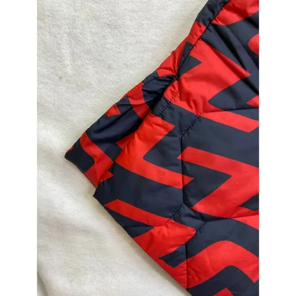 NWT Womens Carrie Padded Skirt Print Bridge Swirl Red, XS, $240