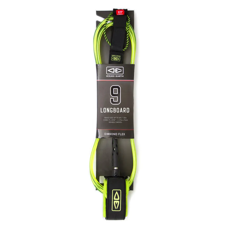 OCEAN AND EARTH Diamond Flex Reg Longboard 9.0 Laesh - Lime