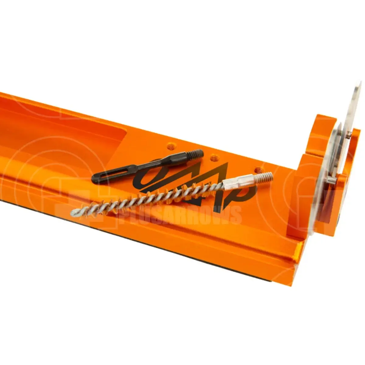 October Mountain FlightDeck Arrow Spinner & Square Orange