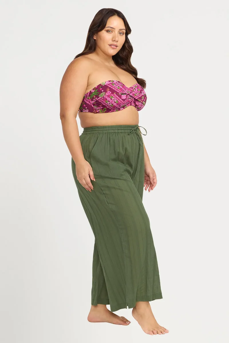 Olive Grainger Beach Pant