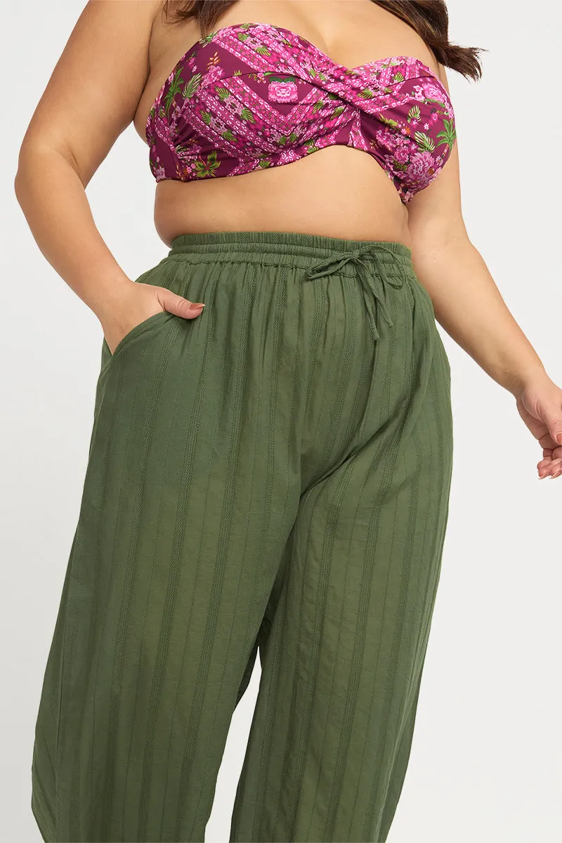 Olive Grainger Beach Pant