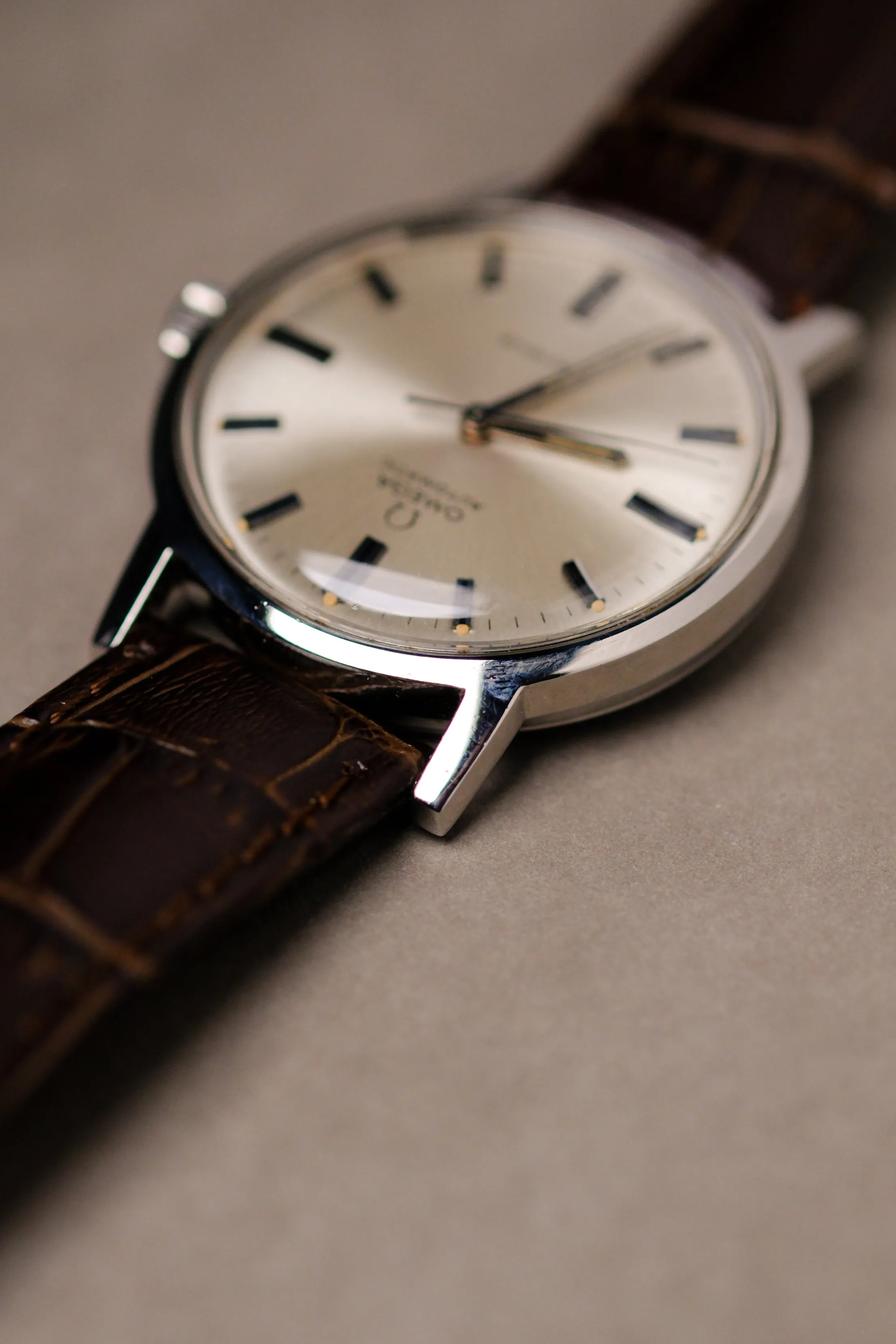 Omega Geneve w/ Cream Patina - Circa 1971
